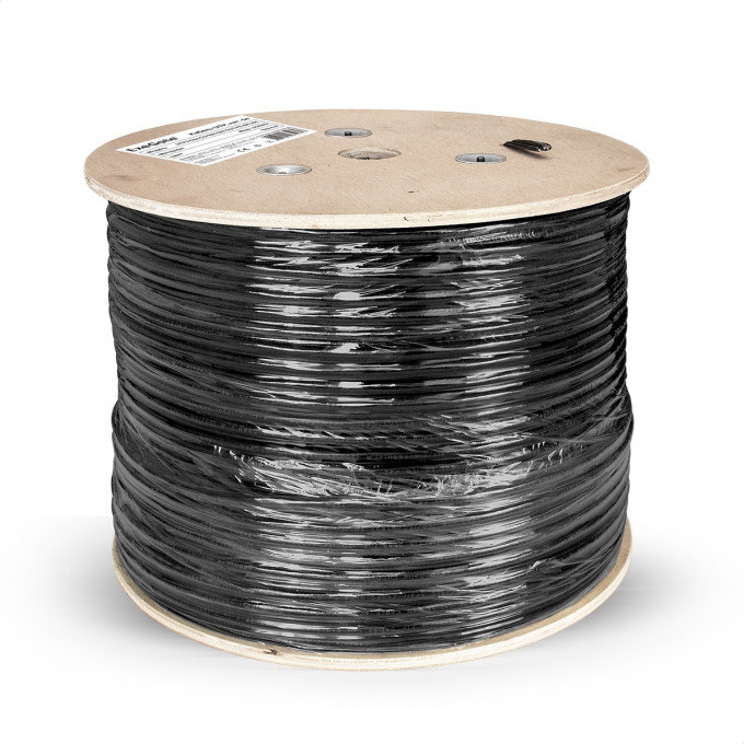 Кабель EXEGATE UTP4-C5e-CCA-S24-SW-OUT-PE-BK-305 UTP EX300625RUS